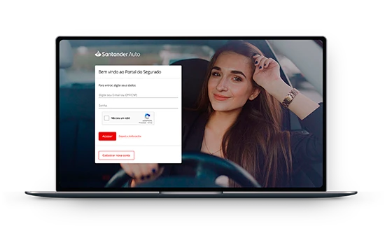 Imagem ilustrativa do portal do segurado.